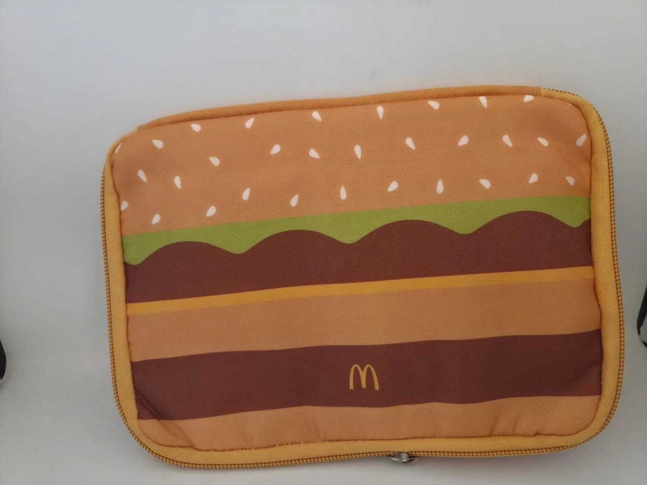 McDonald’s Hamburger Design Organizer Pouch – With Handle – photo 2